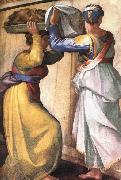 Michelangelo Buonarroti Judith and Holofernes oil on canvas